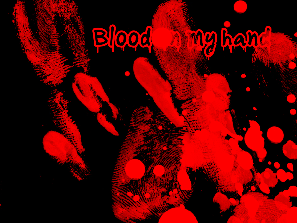 Wash away the blood, wallpaper. January 11, 2008